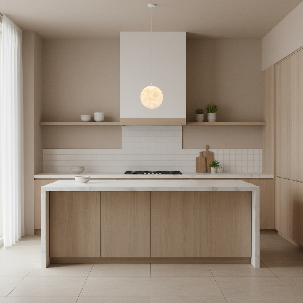 Lampe Pendentif Lueur Lunaire