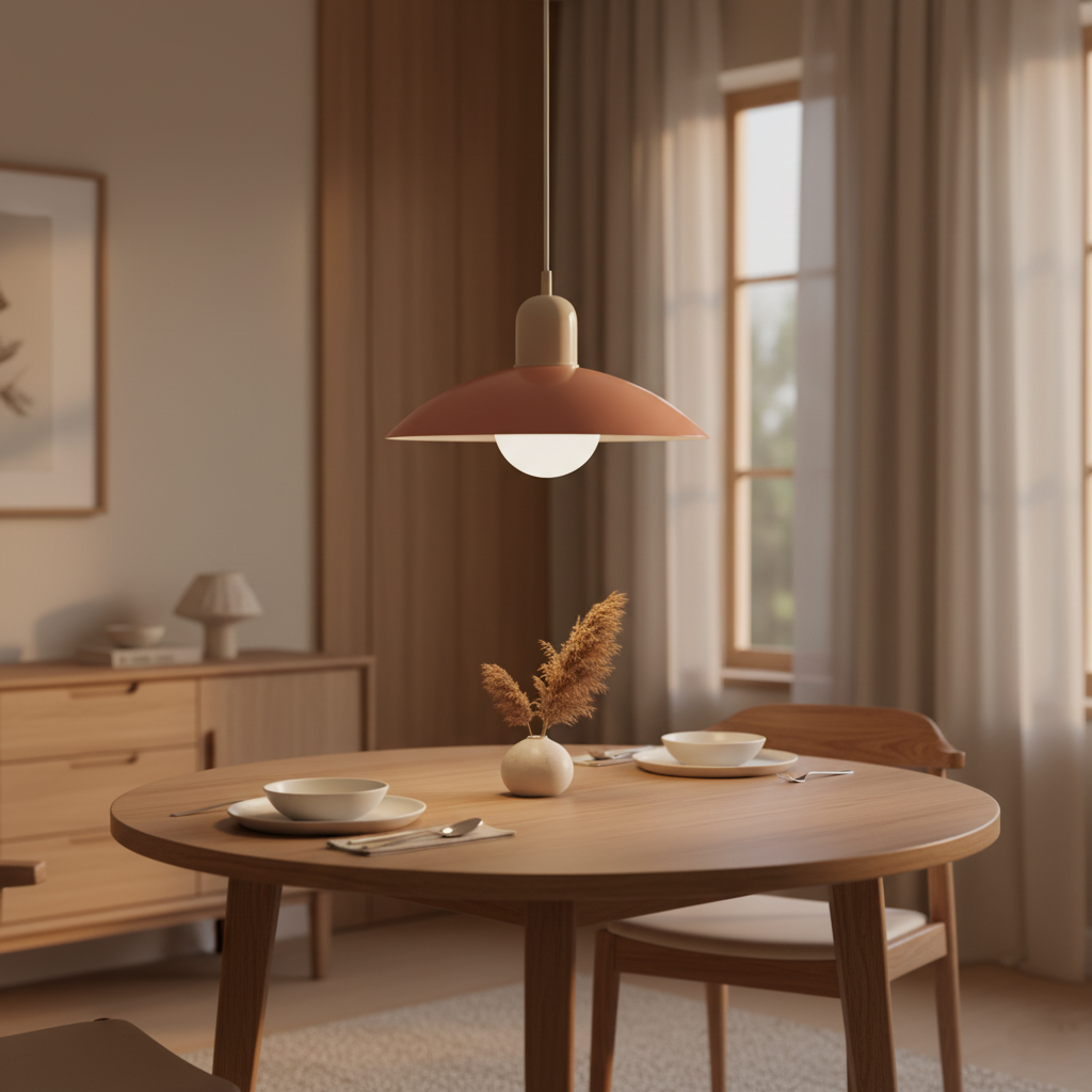 Nordic Modern Macaron Bauhaus Minimalist Pendant Light