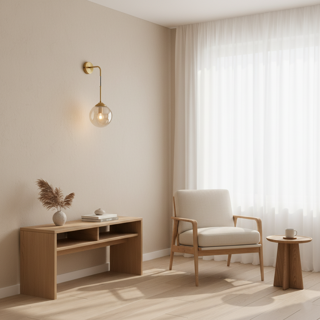 Eclipse Glass Hanging Wall Light