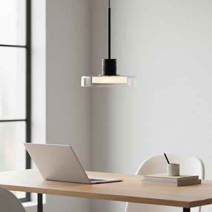 Lustre en fer acrylique de style français