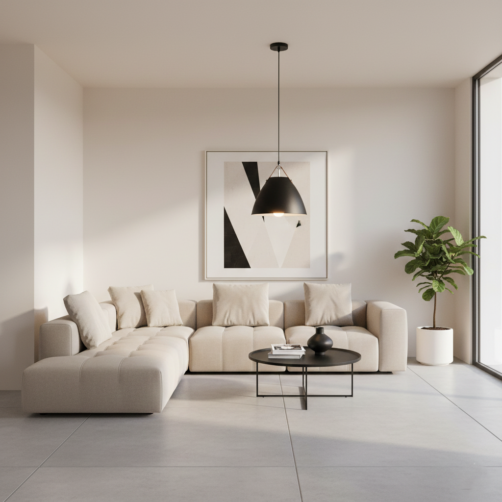 Arden Nordic Metal Pendant Light