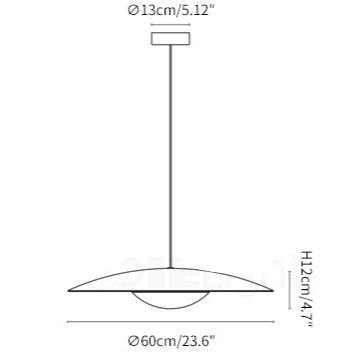 Lampe à suspension Ginger Nordic