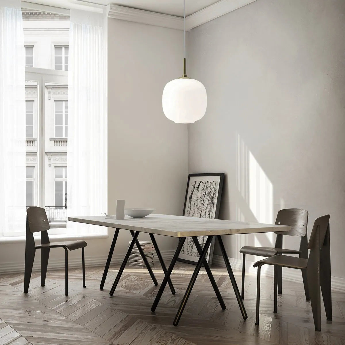 Gioia Modern Nordic Glass Pendant Light