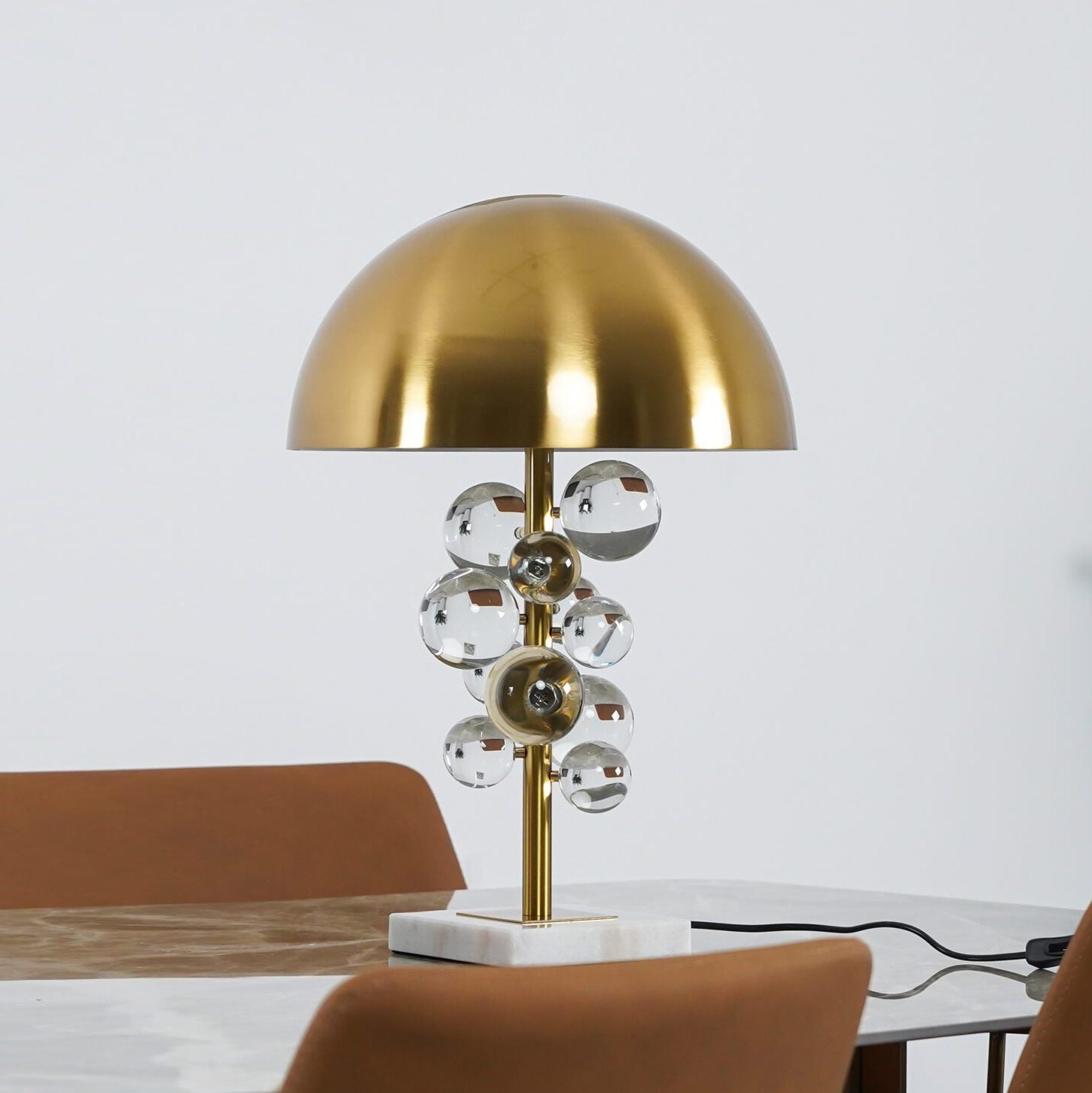 Noordse Kristallen Bubbelsfeer Tafel Lamp