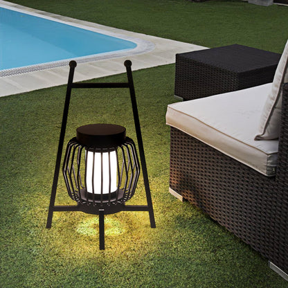 Retro Grau Outdoor Table Lamp