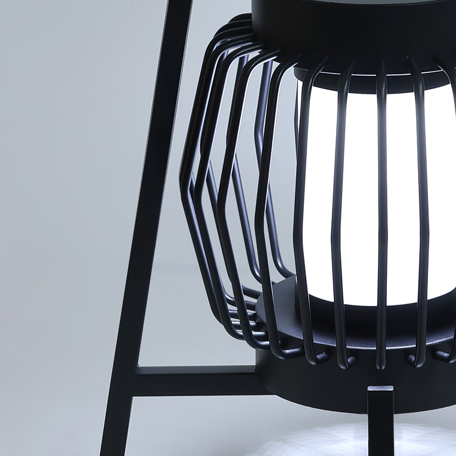 Retro Grau Outdoor Table Lamp