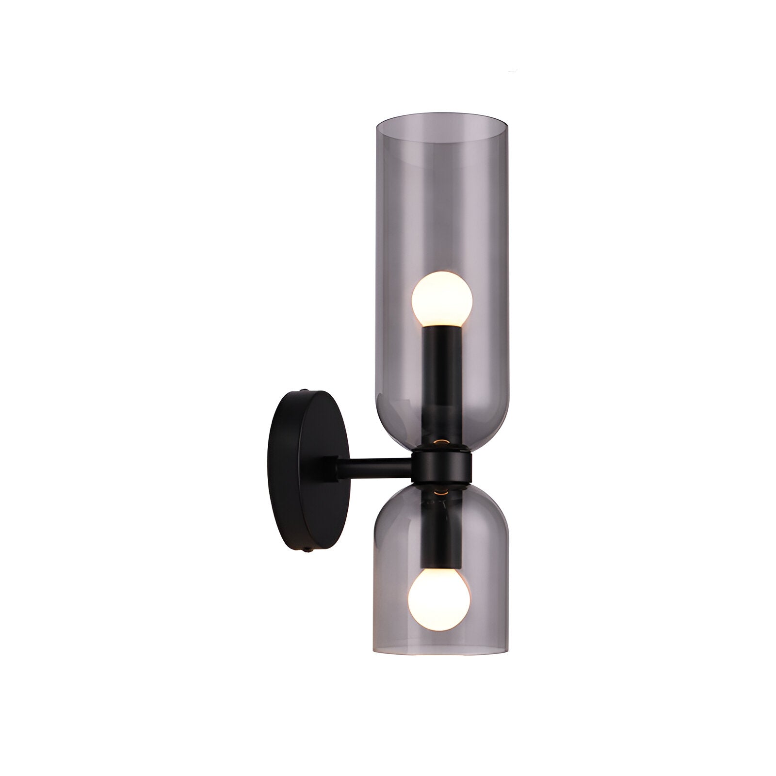 Nordic Double Head Glass Wall Lamp