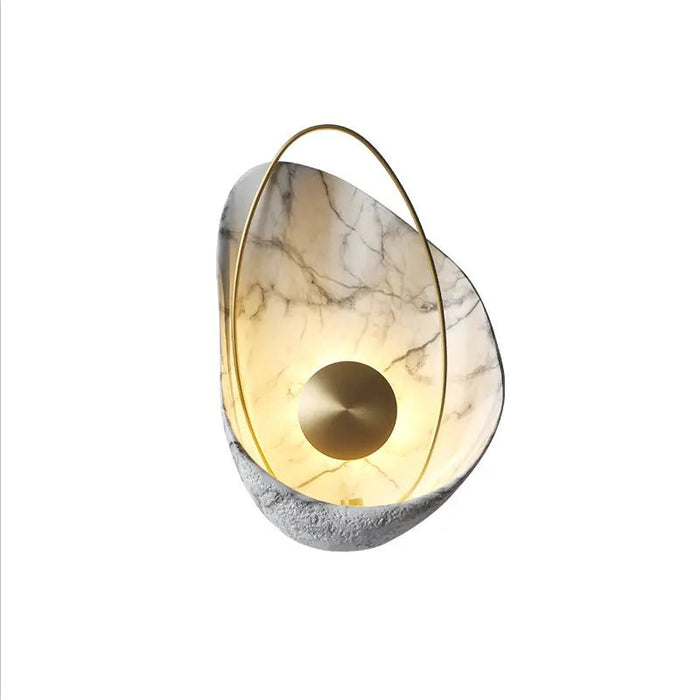 Artisan Shell Resin Wall Light