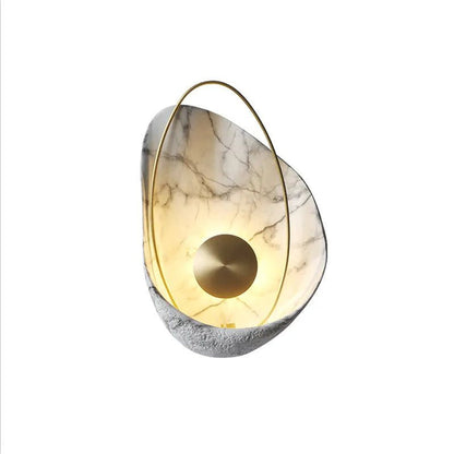 Artisan Shell Resin Wall Lamp