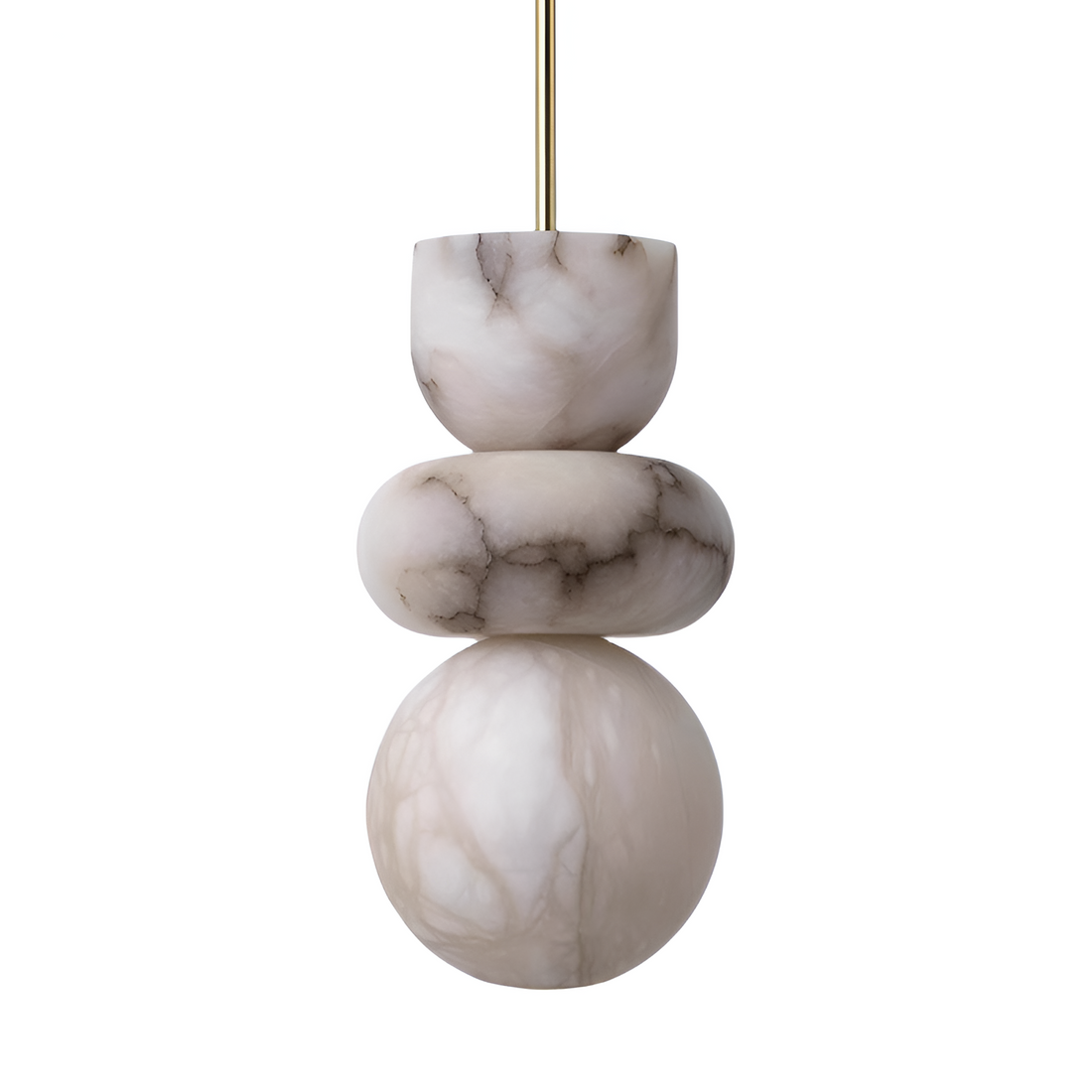 Elara Nordic Natural Marble Pendant Light