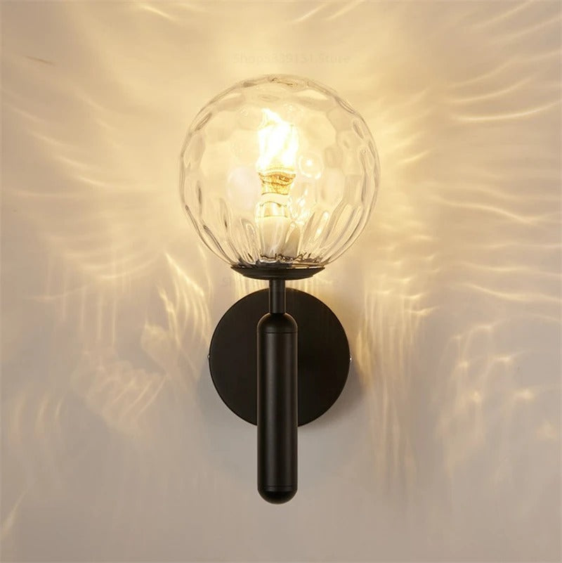 Minimalist Globe Mystical Radiance Wall Lamp