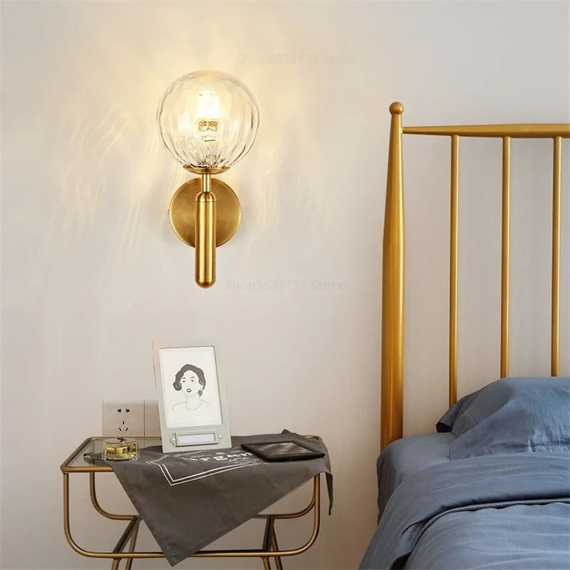 Minimalist Globe Mystical Radiance Wall Lamp