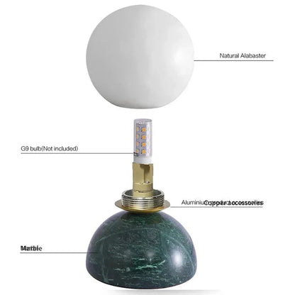 Prema Oracle Round Lamp