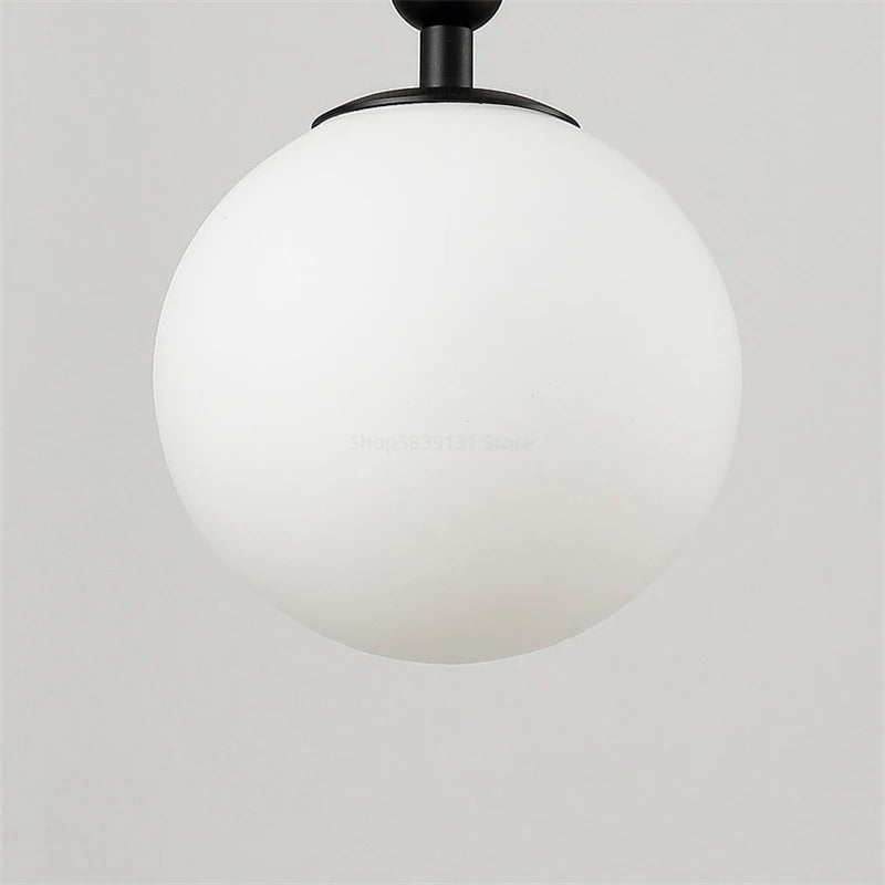 Minimalistische Globus Mystische Strahlung Wandlampe