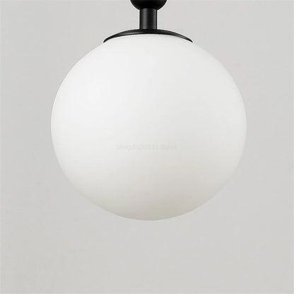 Lampe murale à radiance mystique de globe minimaliste