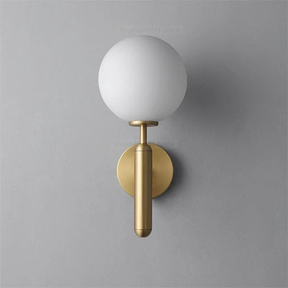 Minimalistische Globus Mystische Strahlung Wandlampe