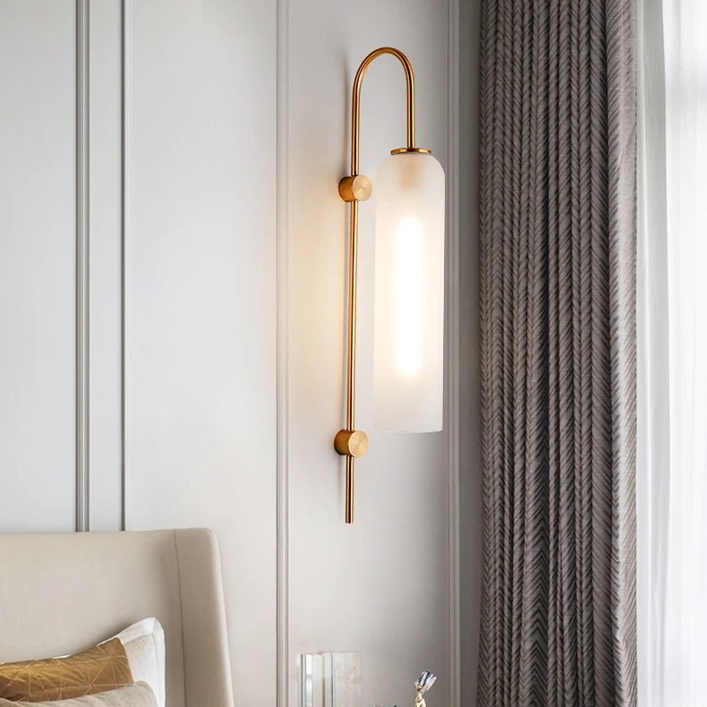 Nordic Light Luxus Glas Wandlampe