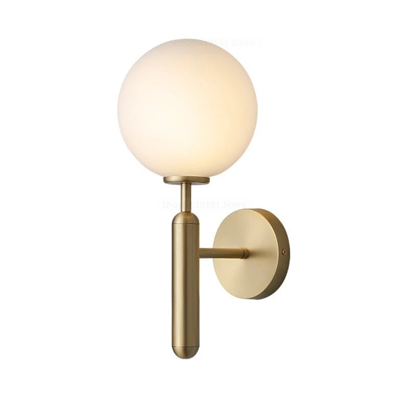 Minimalist Globe Mystical Radiance Wall Lamp