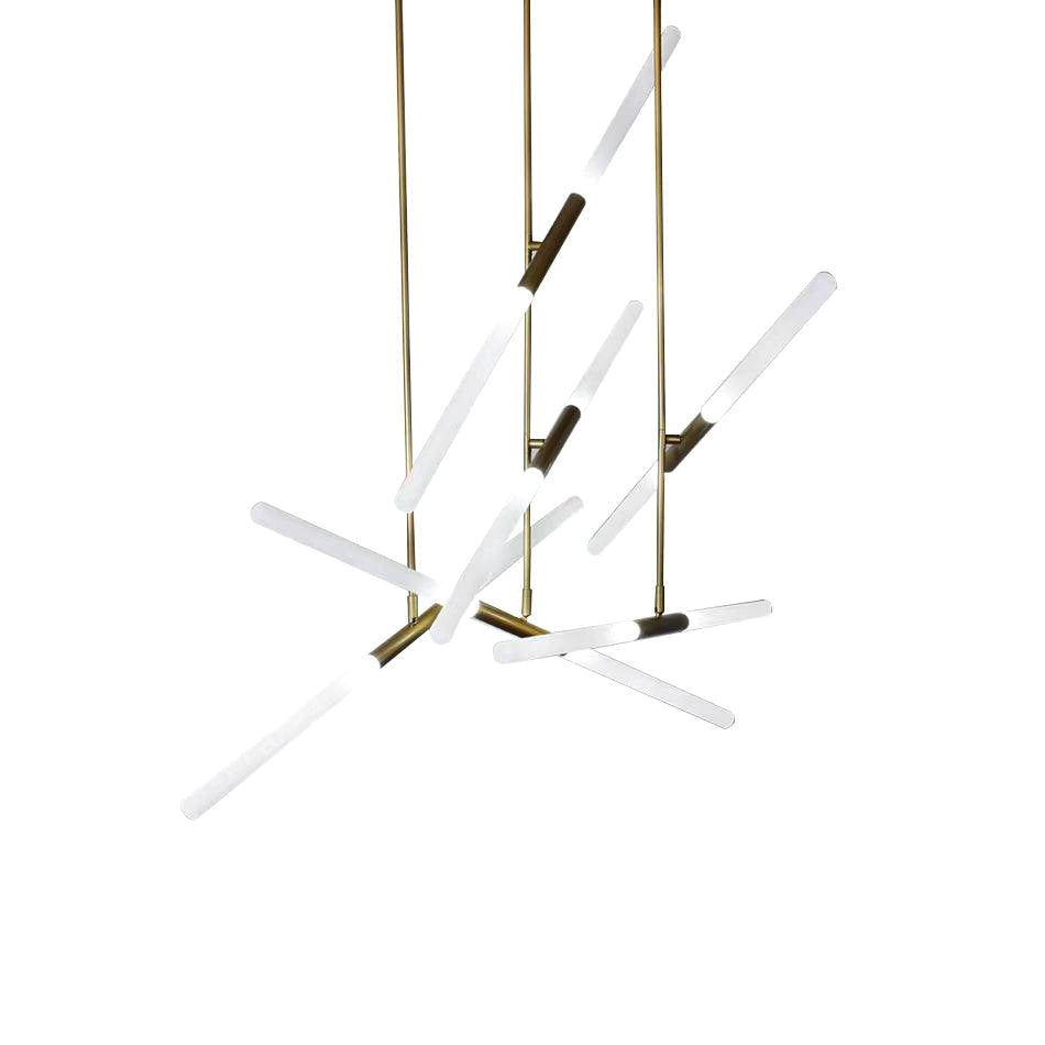 Hash Asymmetric Modern Metal Minimalist Chandelier
