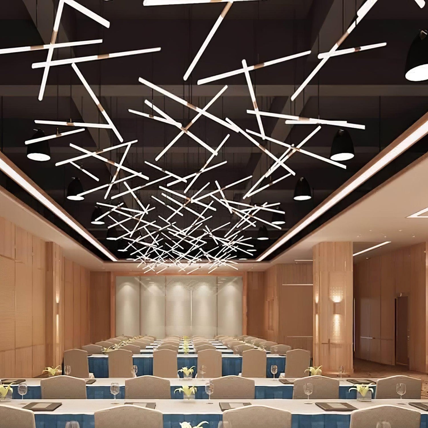 Hash Asymmetric Modern Metal Minimalist Chandelier