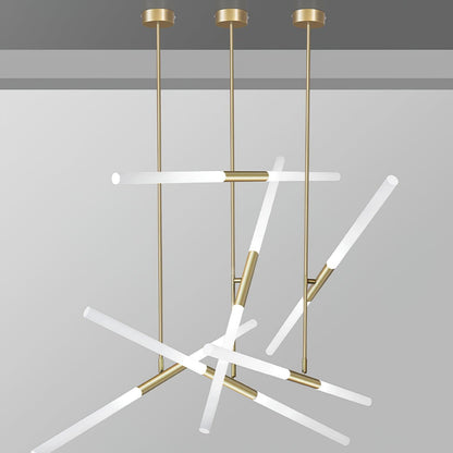 Hash Asymmetric Modern Metal Minimalist Chandelier