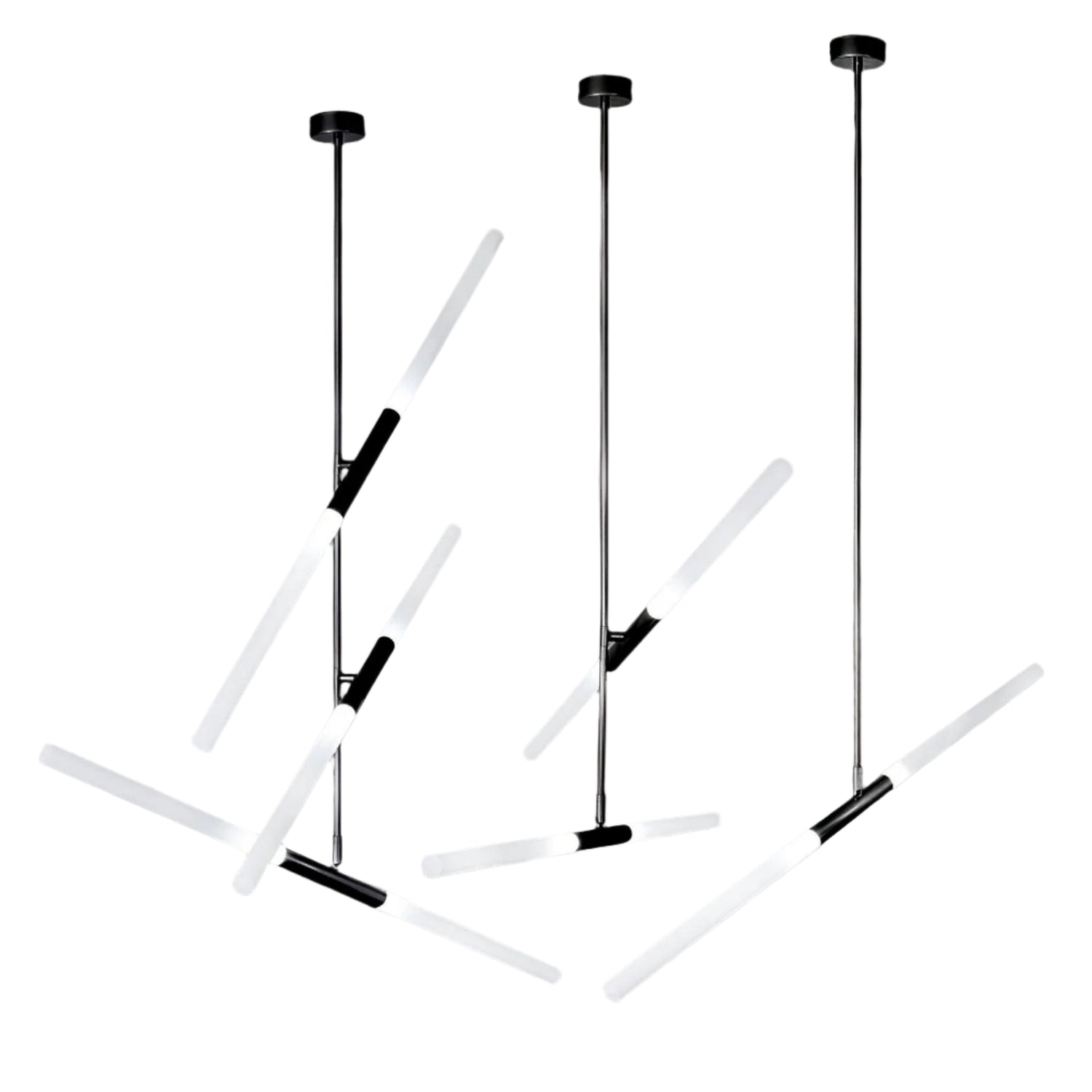 Hash Asymmetric Modern Metal Minimalist Chandelier