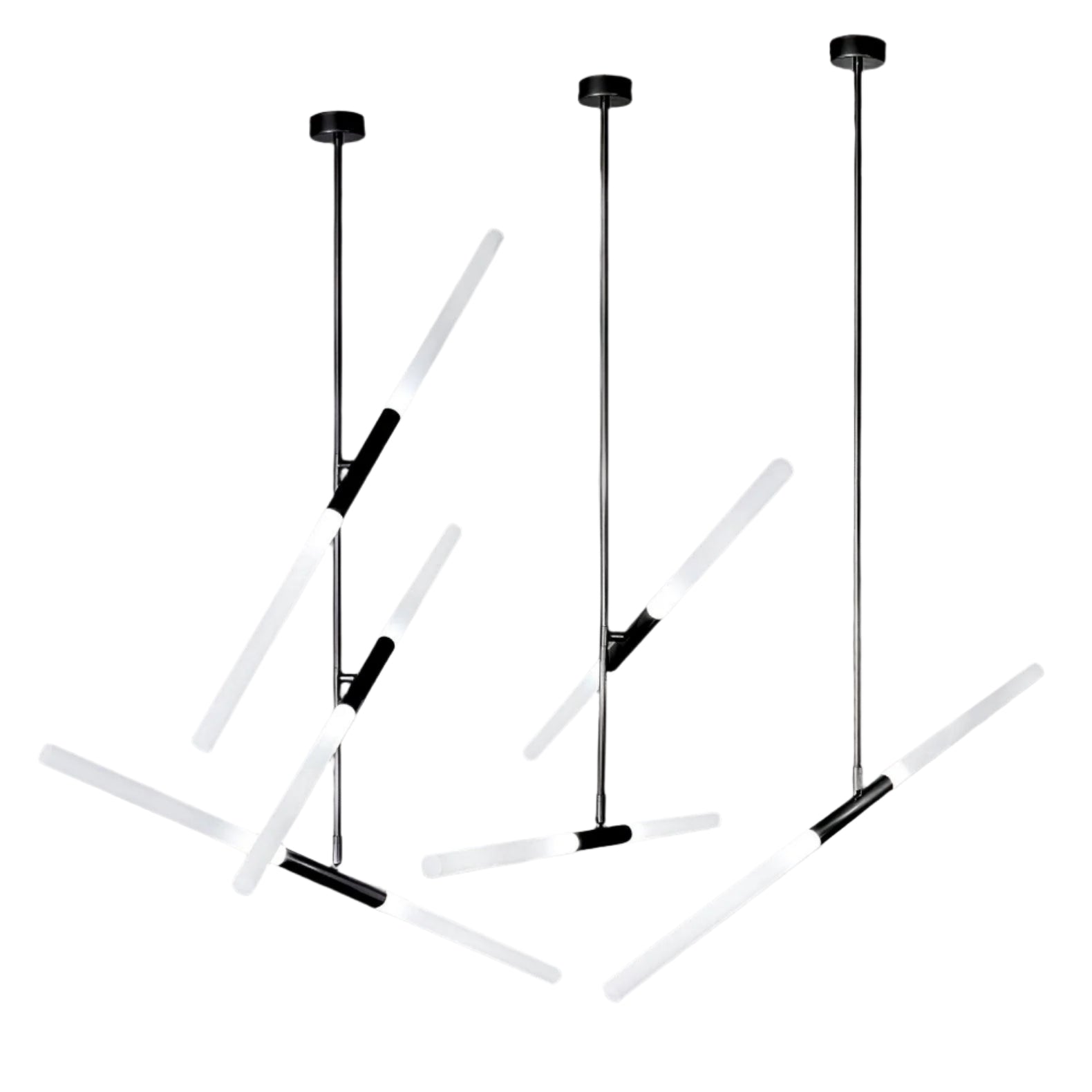 Hash Asymmetric Modern Metal Minimalist Chandelier