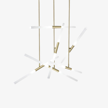 Hash Asymmetric Modern Metal Minimalist Chandelier