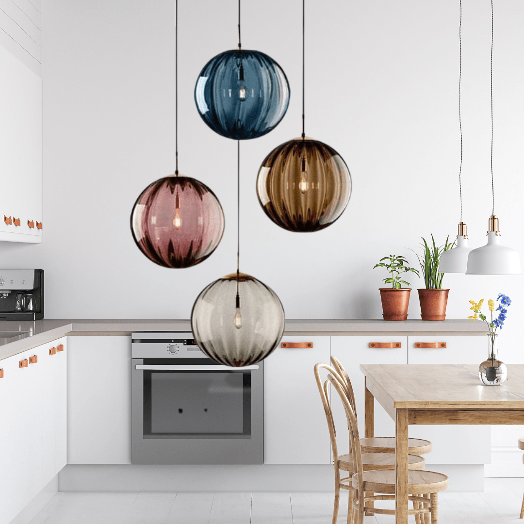 Tulise Celestial Bubble Glass Pendant Lamp