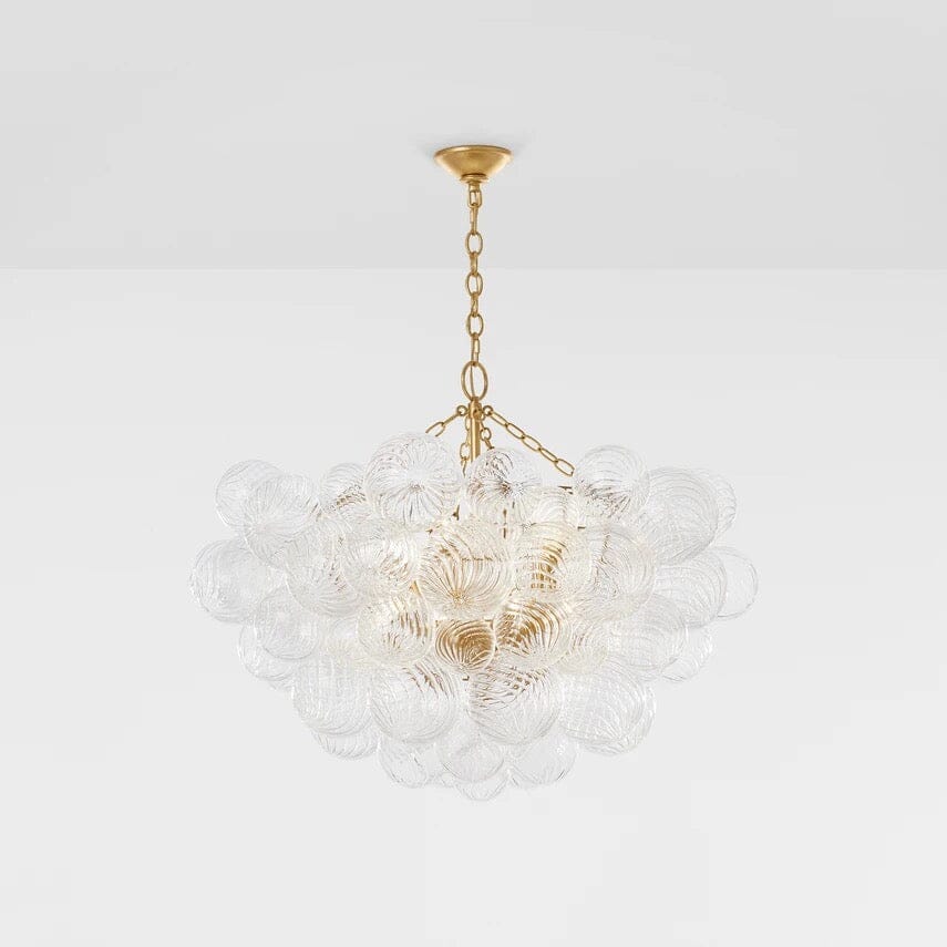 Cluster Ribbed Bubble Chandelier