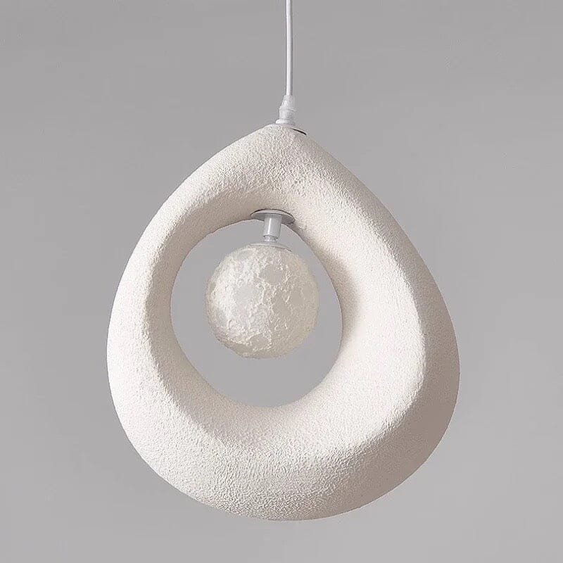 Japanese Wabi Sabi Hayami Resin Pendant Lamp