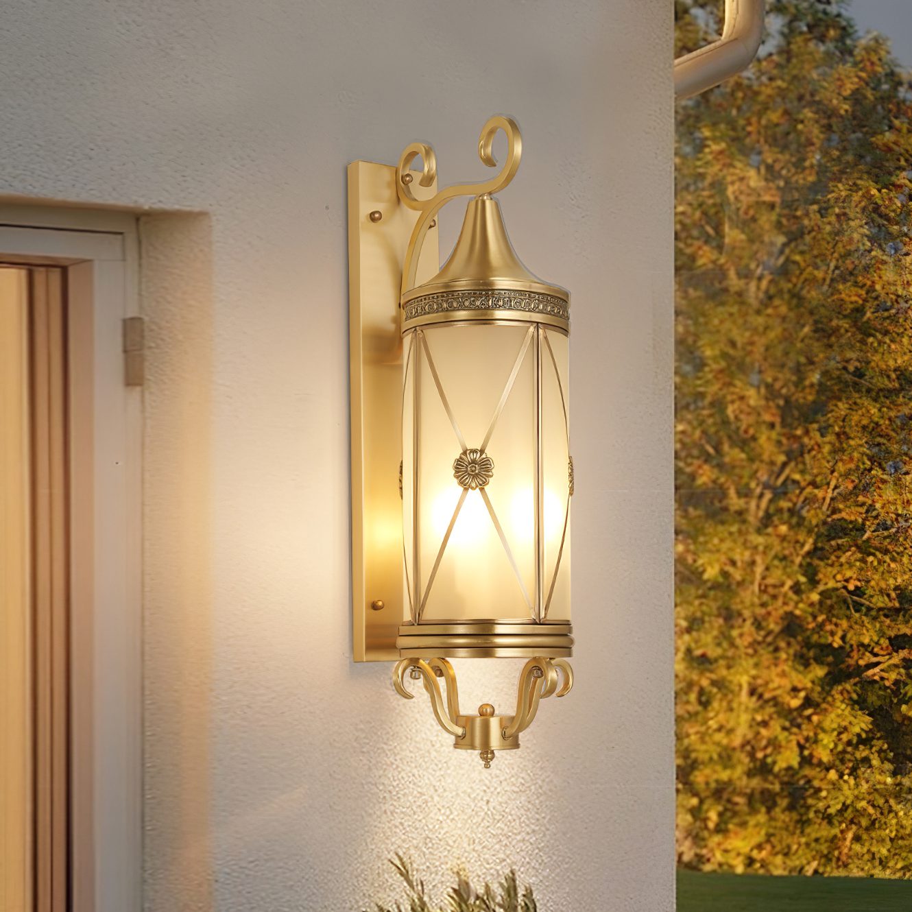 Retro Islamic Lantern Outdoor Wall Light