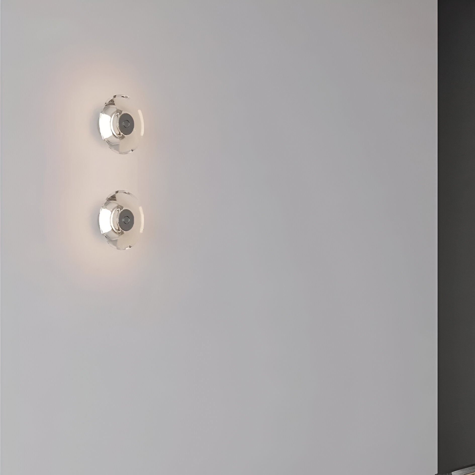 Italian Crystal Minimalist Clementine Wall Light