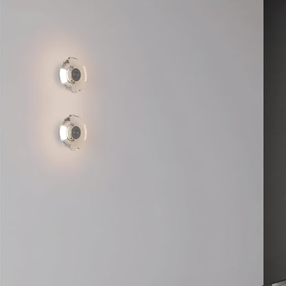 Italian Crystal Minimalist Clementine Wall Light