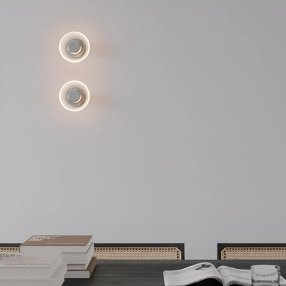 Italian Crystal Minimalist Clementine Wall Light