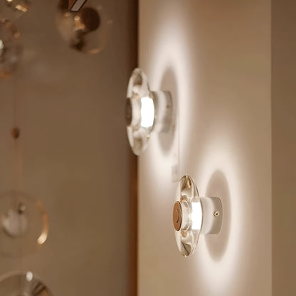 Italian Crystal Minimalist Clementine Wall Light