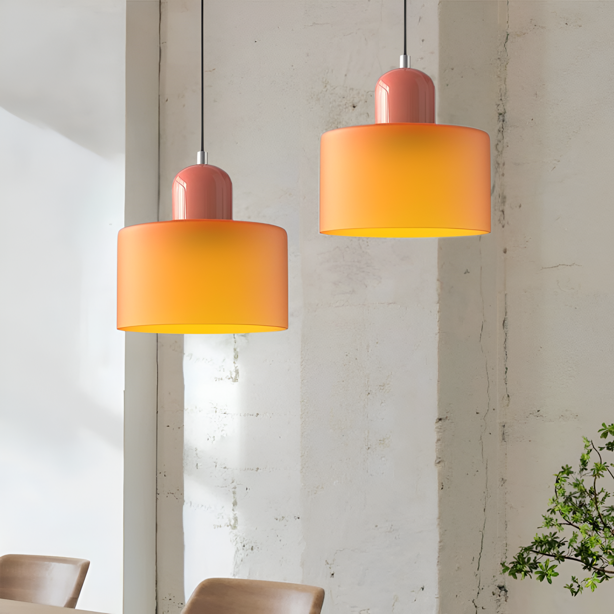Nordic Glass Shade Pendant Light