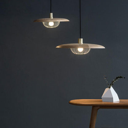 Wooden Metal Nordic Kasa Pendant Lamp