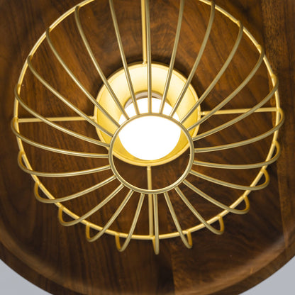 Wooden Metal Nordic Kasa Pendant Lamp