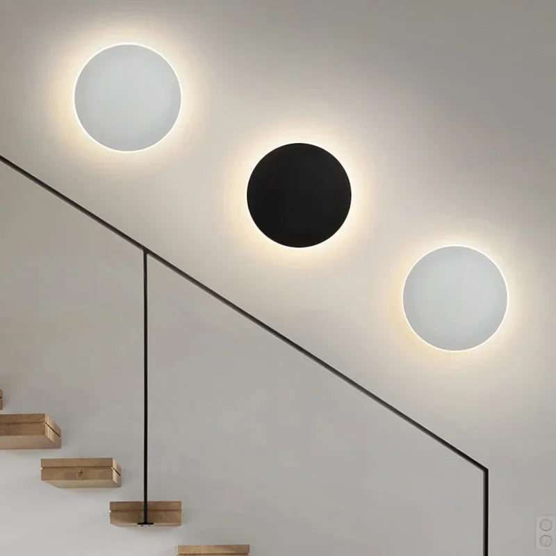 Sleeksphere - Round LED Touch Wall Lamp