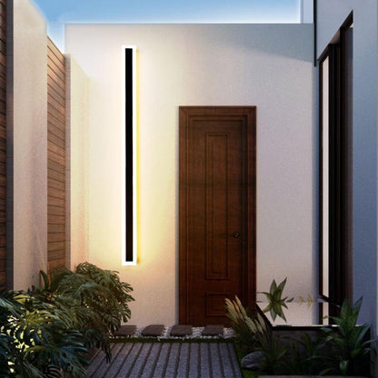 Edge Modern Outer Glow Linear IP65 WaterProof Outdoor Light