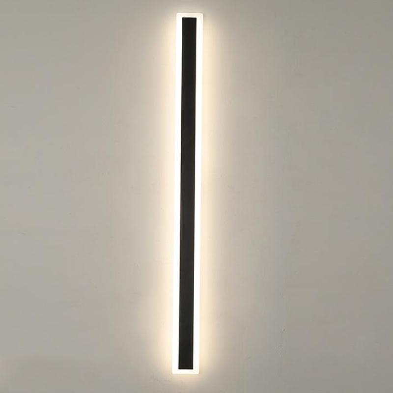 Edge Modern Outer Glow Linear Outdoor Light