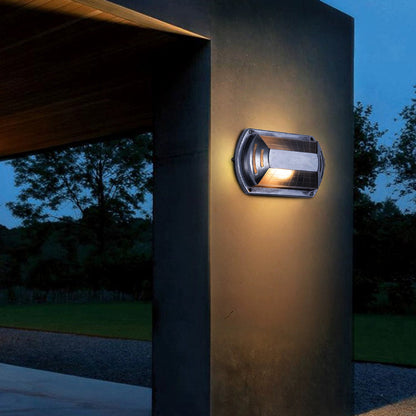 Orr Wall Lamp Geometric Modern Metal Glass  IP65 Waterproof Outdoor Lamp