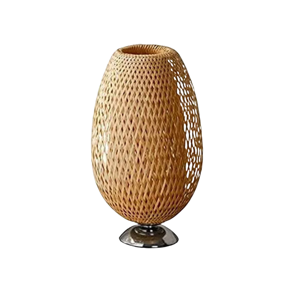 Handcrafted Sustainable Bamboo Table Lamp