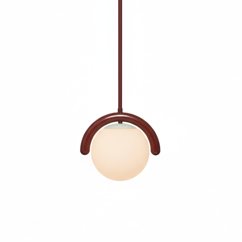 Vesper Nouveau Glass Modern Pendant Light