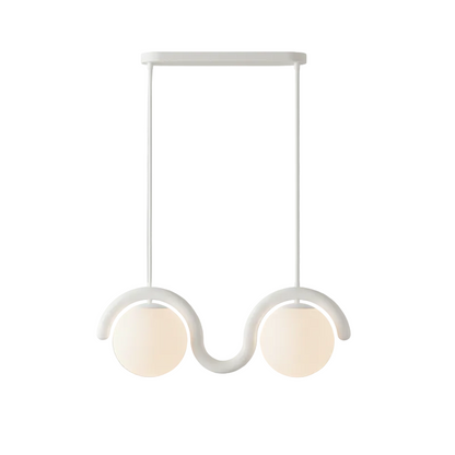 Vesper Nouveau Glass Modern Pendant Light