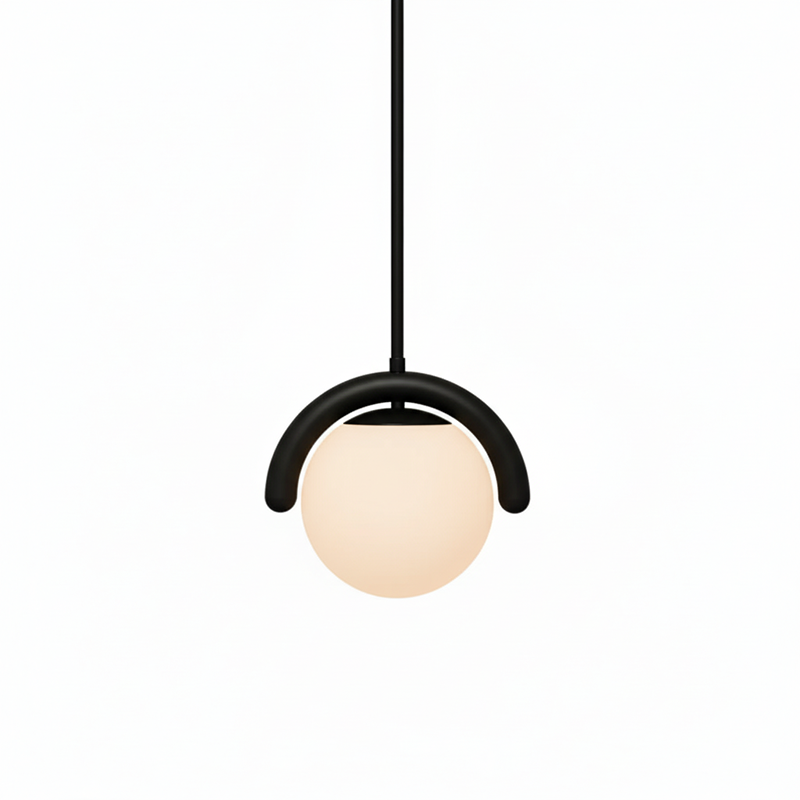 Vesper Nouveau Glass Modern Pendant Light