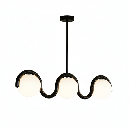 Vesper Nouveau Glass Modern Pendant Light