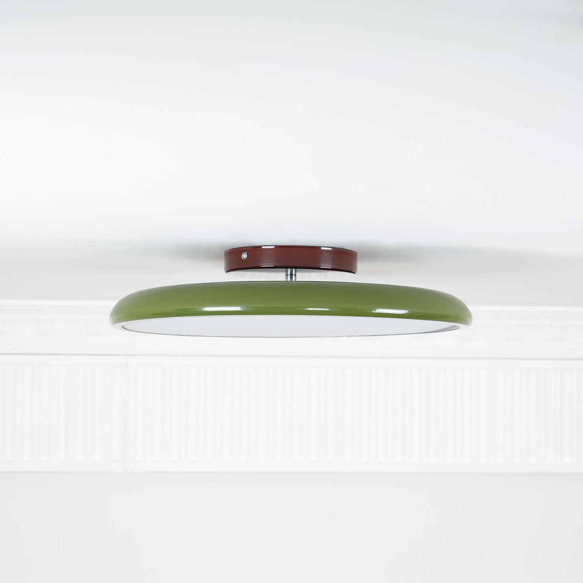 Zayn French Cream Style Acrylic Shade Ceiling Light