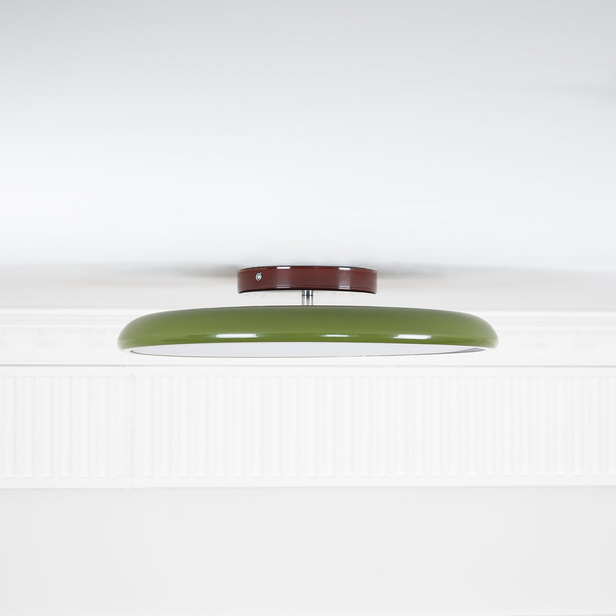 Zayn French Cream Style Acrylic Shade Ceiling Light